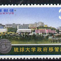 Ryukyu Islands 1966 University of Ryukyus unmounted mint, SG 180*