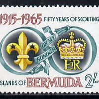 Bermuda 1965 50th Anniversary of Bermuda Scout Movement unmounted mint, SG 186