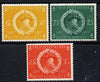 Netherlands Antilles 1957 50th Anniversary of Scout Movement set of 3 unmounted mint, SG 355-57