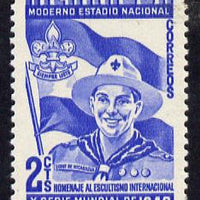 Nicaragua 1949 Scouts 2c blue from Baseball set, SG 1121 unmounted mint*