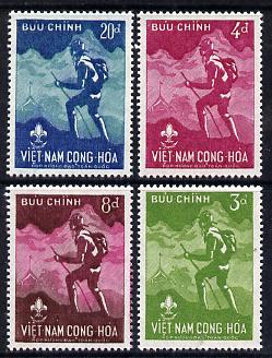 Vietnam - South 1959 International Scout Jamboree set of 4 unmounted mint, SG S99-102