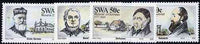 South West Africa 1989 Missionaries set of 4 unmounted mint, SG 503-06