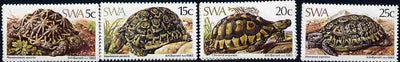 South West Africa 1982 Tortoises set of 4 unmounted mint, SG 390-93