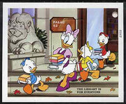 Palau 1997 The Library is for Everyone, Disney Characters $2 m/sheet unmounted mint