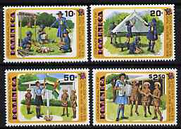 Dominica 1979 50th Anniversary of Girl Guides set of 4 unmounted mint, SG,672-75*