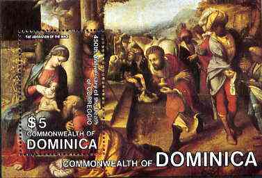 Dominica 1984 Death Anniversary of Correggio m/sheet unmounted mint, SG MS 906