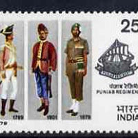 India 1979 Fourth Reunion of Punjab Regiment unmounted mint, SG 908*