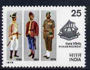 India 1979 Fourth Reunion of Punjab Regiment unmounted mint, SG 908*