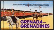 Grenadines 1978 Coronation 25th Anniversary Booklet containing SG 276a & 278a, SG SB2