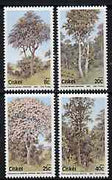 Ciskei 1983 Indigenous Trees #1 set of 4 unmounted mint, SG 34-37*