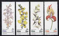 South Africa 1981 Tenth World Orchid Conference set of 4 unmounted mint, SG 498-501