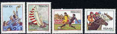 South Africa 1983 Sport in South Africa set of 4 unmounted mint, SG 545-48*