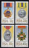 South Africa 1984 Military Medals set of 4 unmounted mint, SG 572-75*