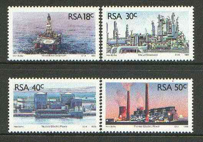 South Africa 1989 Energy Sources set of 4 unmounted mint, SG 696-99