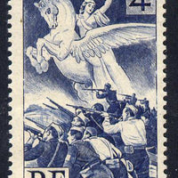 France 1945 Liberation 4f blue unmounted mint SG 901