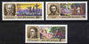 Russia 1992 Expeditions set of 3 unmounted mint, SG 6365-67, Mi 248-50*