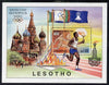 Lesotho 1980 Moscow Olympic Games perf m/sheet unmounted mintSG MS 397