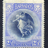 Barbados 1920-21 Victory MCA 2.5d indigo & ultramarine mounted mint SG 205