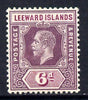 Leeward Islands 1912-22 KG5 MCA 6d dull & bright purple Die I mounted mint SG 53