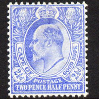 Cape Of Good Hope 1902-04 KE7 2.5d ultramarine mounted mint SG 73