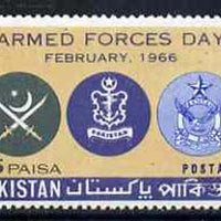 Pakistan 1966 Armed Forces Day unmounted mint, SG 229*