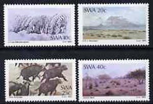 South West Africa 1983 Painters set of 4 unmounted mint, SG 415-18*