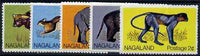 Nagaland 1969 Animals set of 5 from Wildlife definitive set unmounted mint*