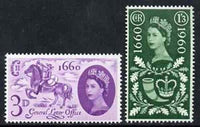 Great Britain 1960 General Letter Office unmounted mint set of 2, SG 619-20