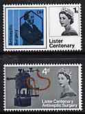 Great Britain 1965 Joseph Lister's Discovery of Antiseptic Surgery unmounted mint set of 2 (ordinary) SG 667-68