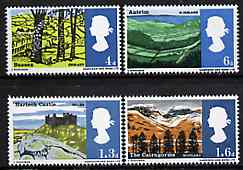 Great Britain 1966 Landscapes unmounted mint set of 4 (ordinary) SG 689-92