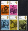 Great Britain 1970 Literary Anniversaries - Charles Dickens & William Wordsworth unmounted mint set of 5 SG 824-28