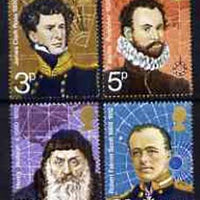 Great Britain 1972 British Polar Explorers set of 4 unmounted mint, SG 897-900