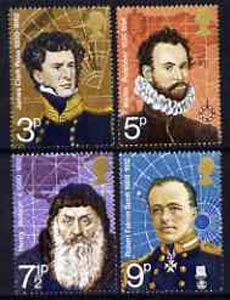 Great Britain 1972 British Polar Explorers set of 4 unmounted mint, SG 897-900