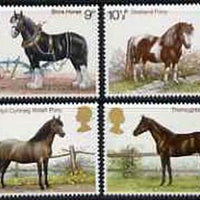 Great Britain 1978 Horses set of 4 unmounted mint, SG 1063-66*