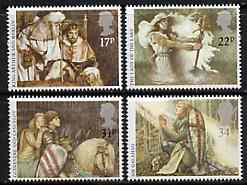 Great Britain 1985 Arthurian Legends unmounted mint set of 4, SG 1294-97 (gutter pairs available price x 2)