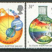 Great Britain 1987 Newton's Principles of Mathematics set of 4 unmounted mint, SG 1351-54