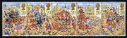 Great Britain 1989 Lord Mayor's Show, London unmounted mint strip of 5, SG 1457a