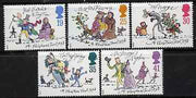 Great Britain 1993 Christmas - A Christmas Carol by Charles Dickens set of 5 unmounted mint SG 1790-94