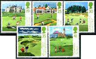 Great Britain 1994 Scottish Golf Courses set of 5 unmounted mint SG 1829-33