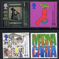 Great Britain 1999 Millennium Series #07 - the Citizens' Tale set of 4 unmounted mint, SG 2098-2101