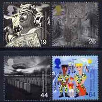 Great Britain 1999 Millennium Series #10 - the Soldiers' Tale set of 4 unmounted mint SG 2111-14