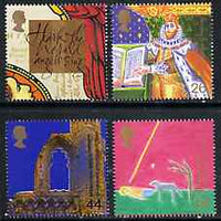 Great Britain 1999 Millennium Series #11 - the Christian's Tale set of 4 unmounted mint SG 2115-18