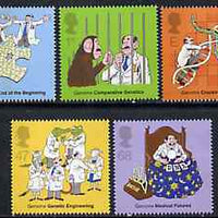 Great Britain 2003 Discovery of DNA - Secrets of Life perf set of 5 unmounted mint, SG 2343-47