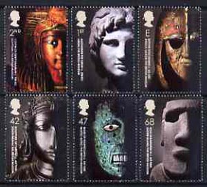 Great Britain 2003 Artefacts of the British Museum perf set of 6 unmounted mint SG 2404-09