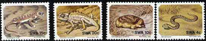 South West Africa 1978 Small Animals set of 4 unmounted mint, SG 311-14