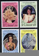 St Vincent 1987 10th Anniversary of Carnival set of 4, SG 1066-69 unmounted mint*