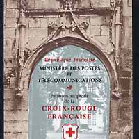 France 1970 Red Cross (Chapel Frescoes) 4f40 Booklet complete and very fine SG XSB20