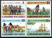 St Kitts-Nevis 1973 Royal Visit of Prince of Wales opts on Thomas Warner set of 4, SG 265-68 unmounted mint*