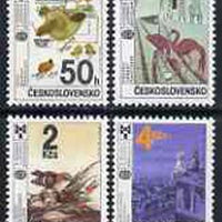 Czechoslovakia 1987 Bratislavia Book illustrations Exhibition set of 4 unmounted mint, SG 2890-93, Mi 2921-24*