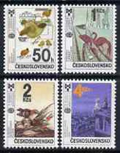 Czechoslovakia 1987 Bratislavia Book illustrations Exhibition set of 4 unmounted mint, SG 2890-93, Mi 2921-24*